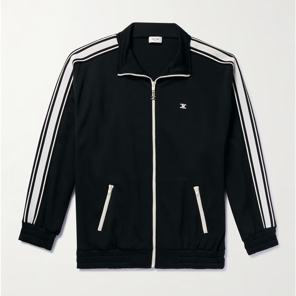 Celine Homme Striped Full Track Suit Large - Picture 9 of 10